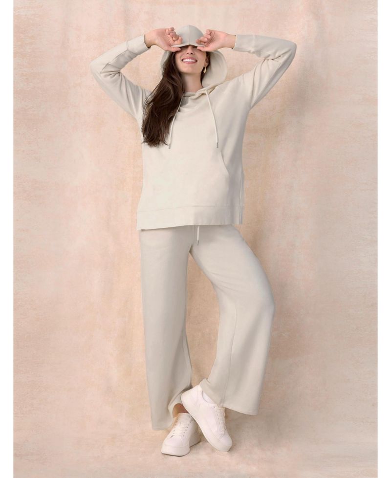 Women's Under the Belly Wide Leg Sweatpants - Motherhood