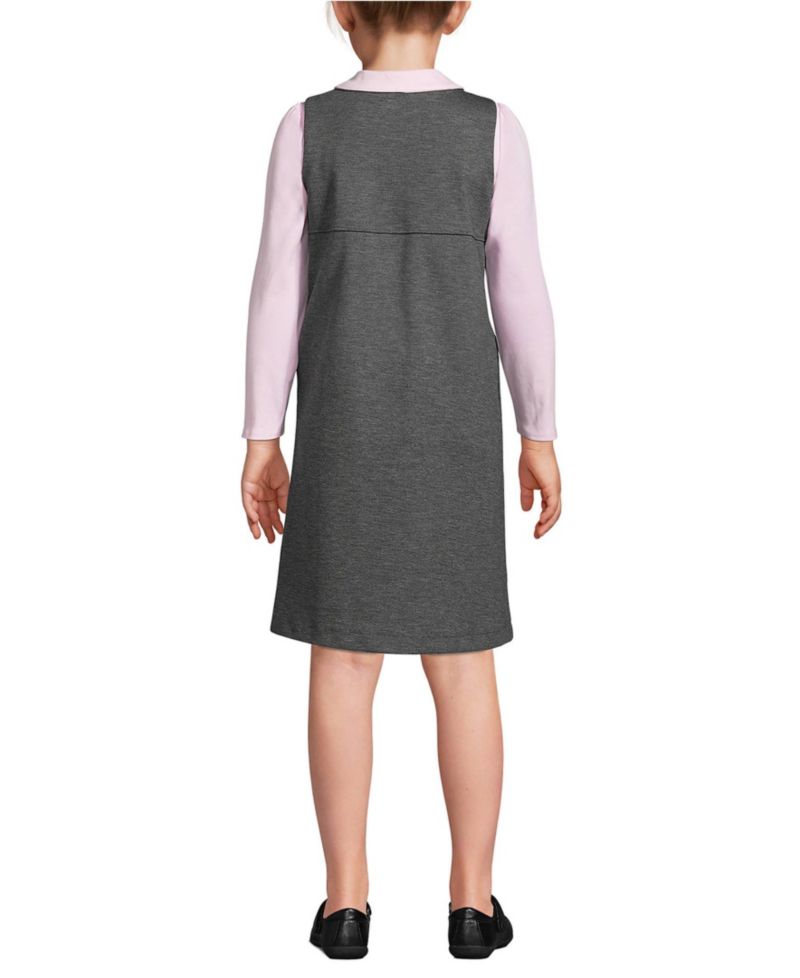 Big Girls Ponte Pleat Jumper Top of Knee