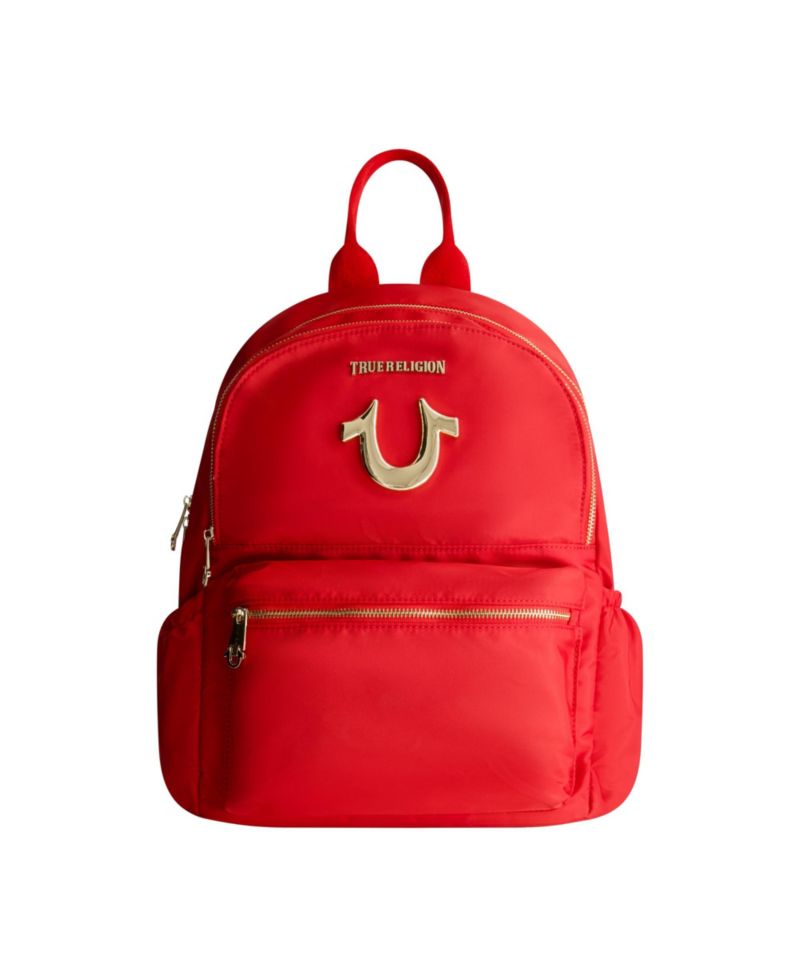 Zip Pocket Horseshoe Backpack