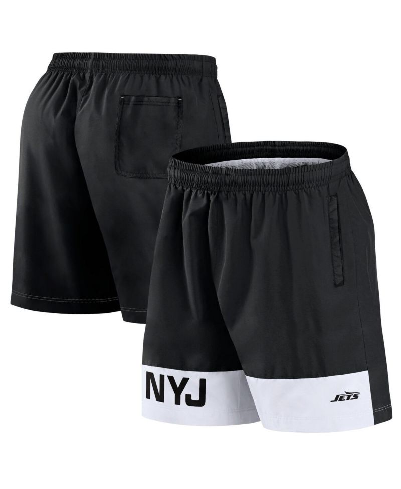 Men's Black New York Jets Elements Shorts