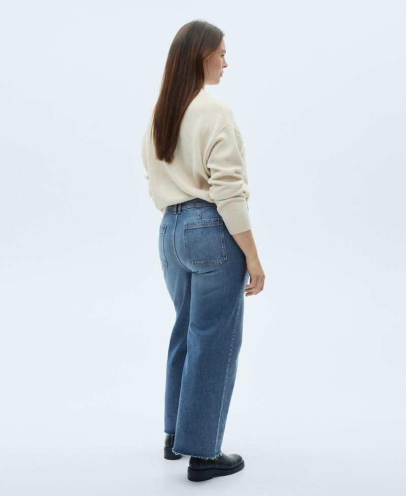 Women's Catherin Culotte High-Rise Jeans