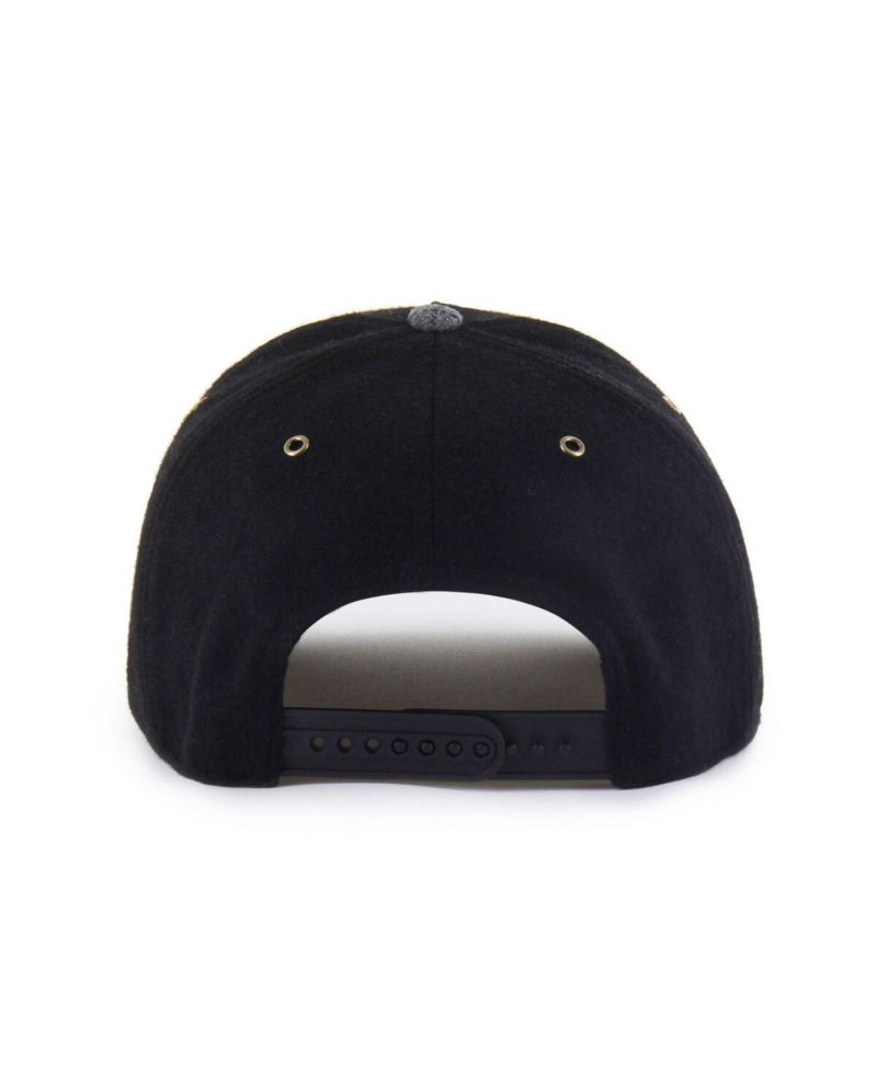 Men's and Women's Black Colorado Buffaloes Windowpane Plaid Collection Hitch Adjustable Hat