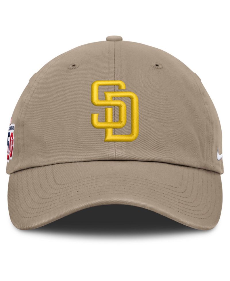 Men's Khaki San Diego Padres Celebrating America's 250th Club Adjustable Hat