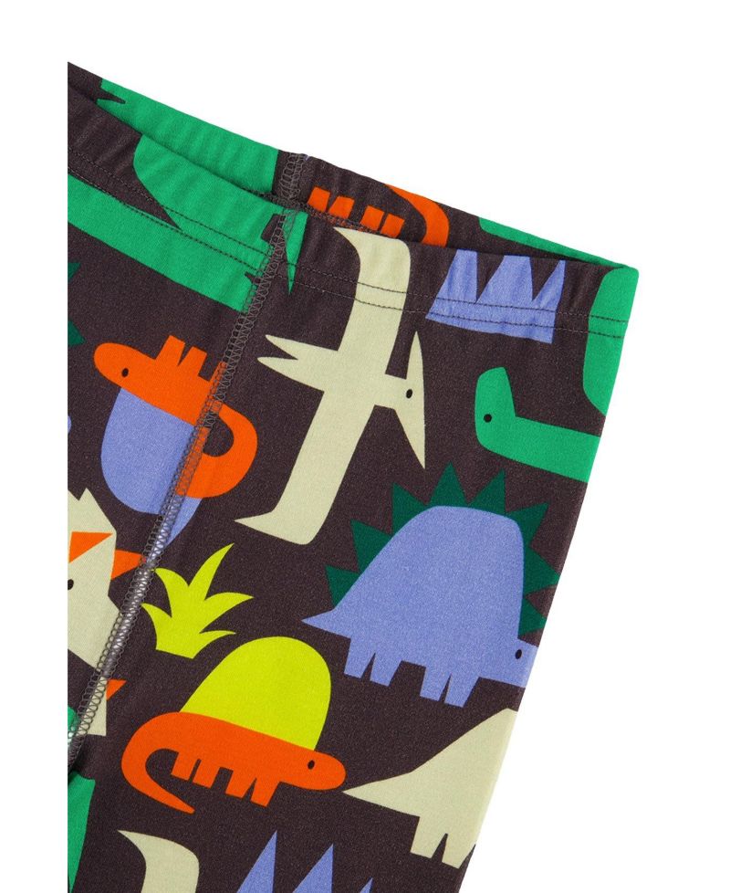Kids&baby(6-12)Little and Big Boy Cotton Two Piece Pajama Set Dinosaur Print