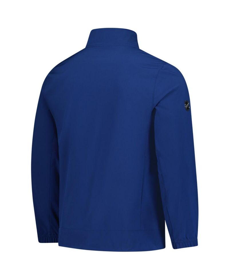 Men's Blue Toronto Maple Leaf's Authentic Pro Rink Coaches Full-Zip Jacket