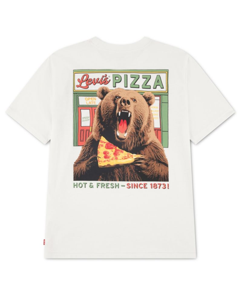 Boys' 8-20 Pizza Loving Bear Short-Sleeve T-Shirt