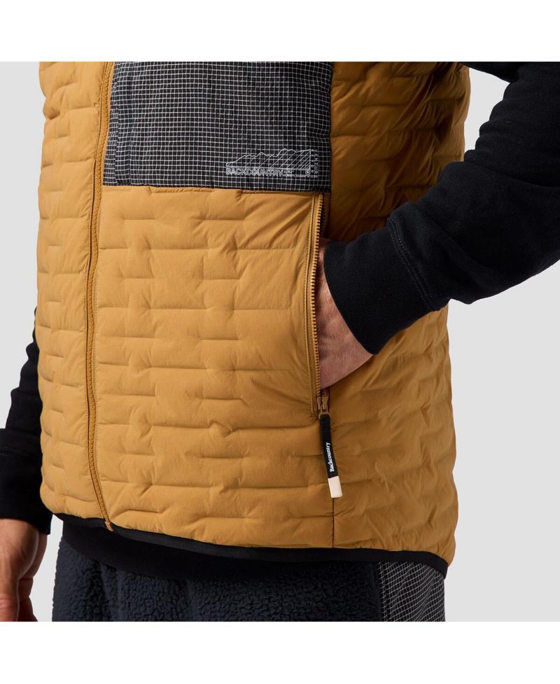Men's Peale Primaloft Stitch-Free Baffle Stretch Vest