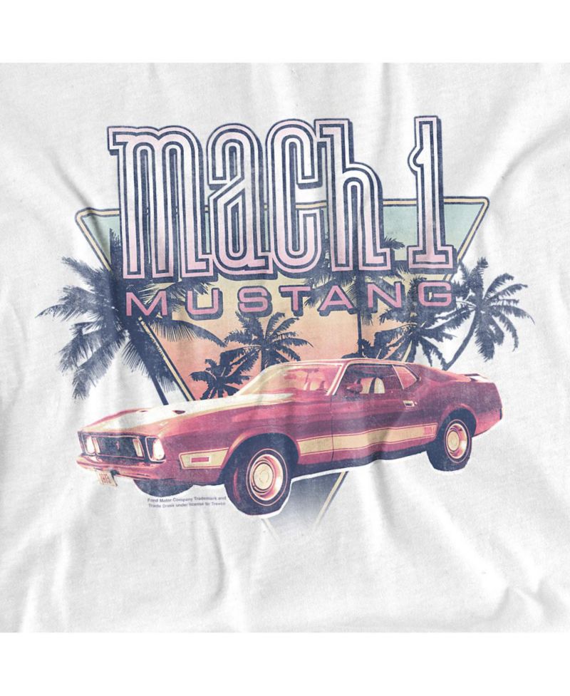 Men's Ford Mach 1 Palm Tree T-Shirt