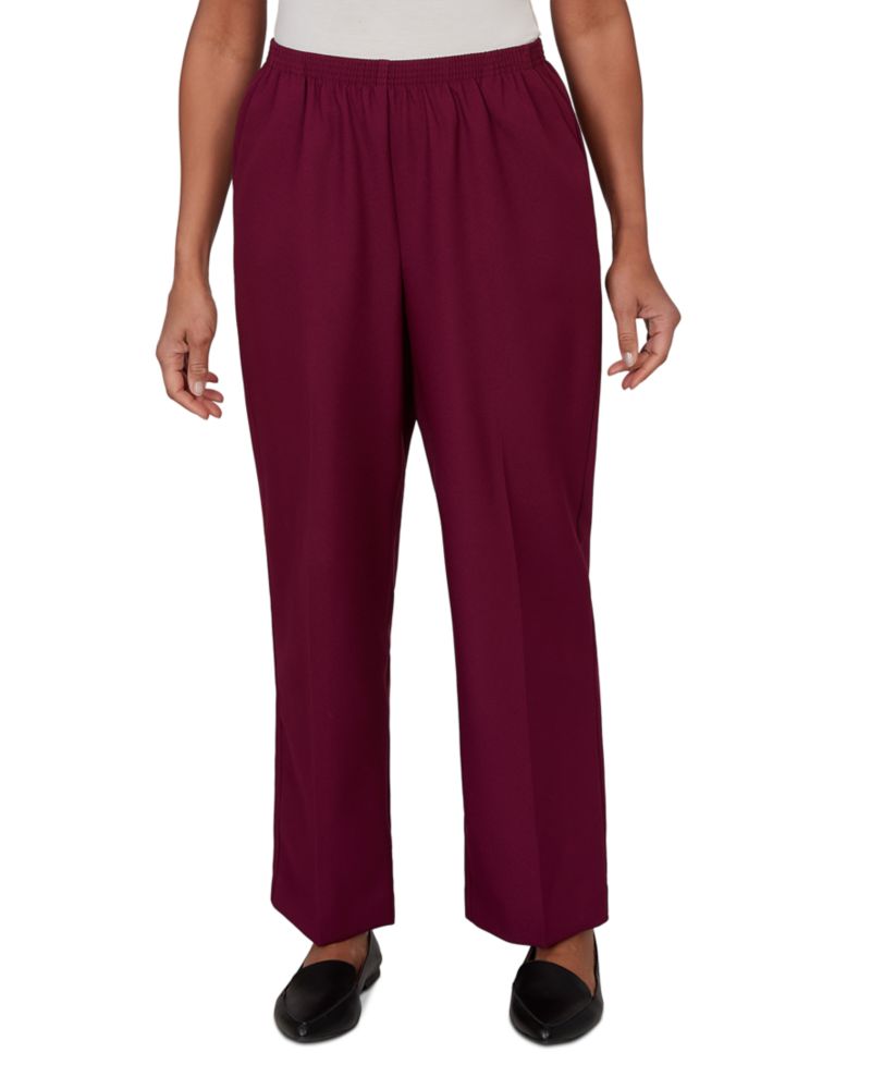 Women's Colored Classic Pull-On Pants