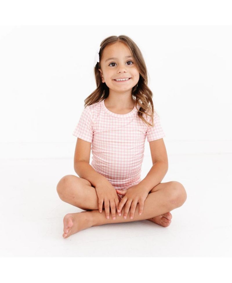 Baby Girls Sugar Gingham Pajama Set