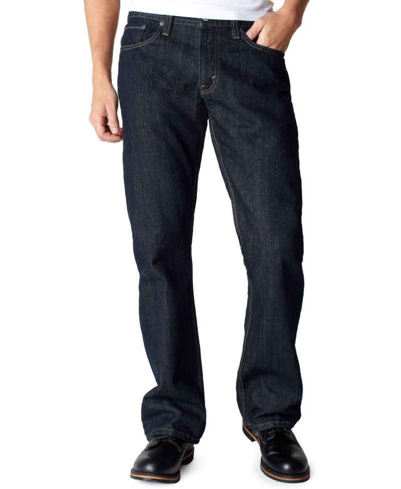 Мужские джинсы Levi's 527 зауженного кроя, облегающие фигуру