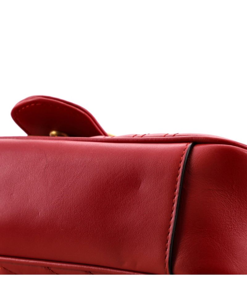 Small GG Marmont Flap Bag Matelasse Leather