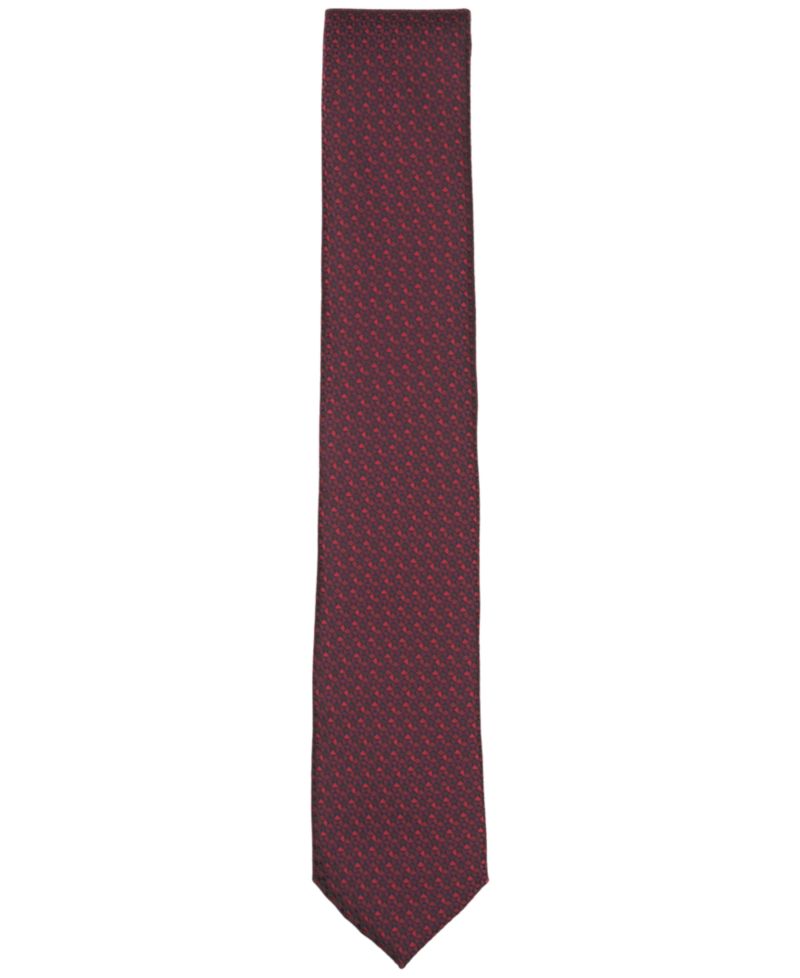 Men's Lennox Geo Geometric-Print Slim Tie