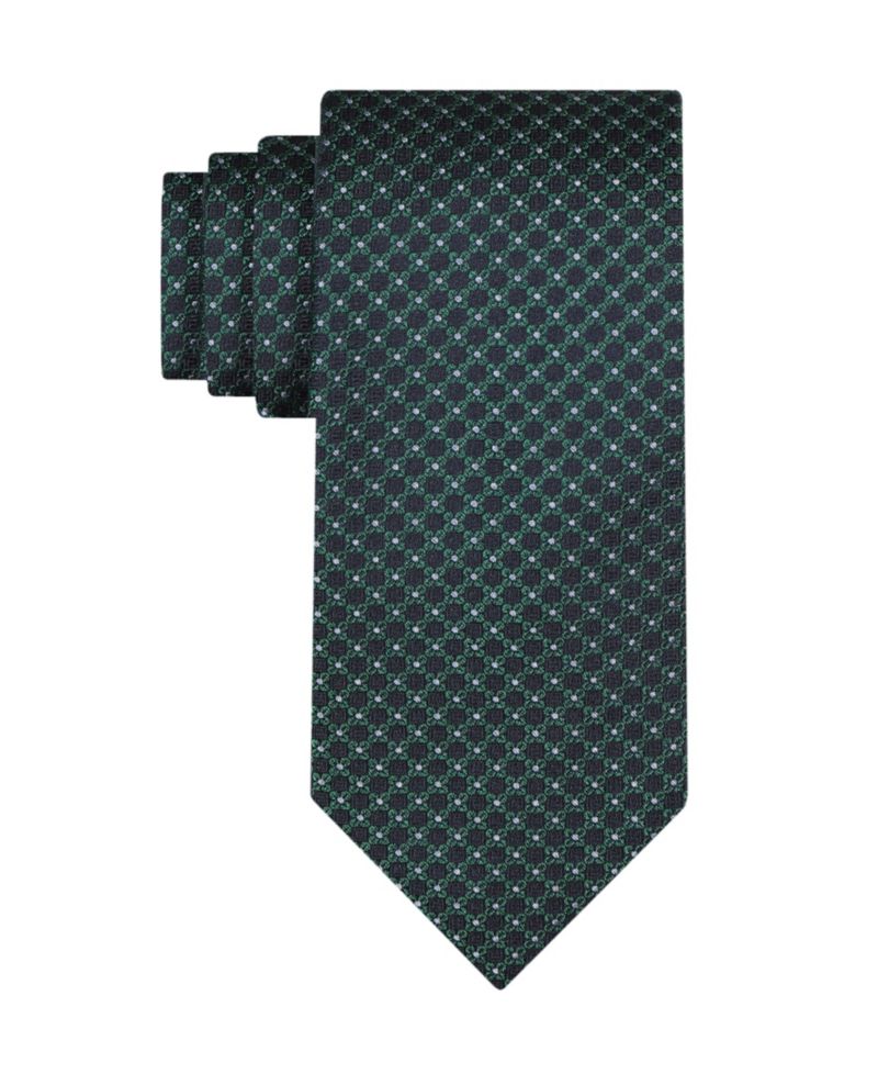 Men's Hannah Geometric Floral Print Tie