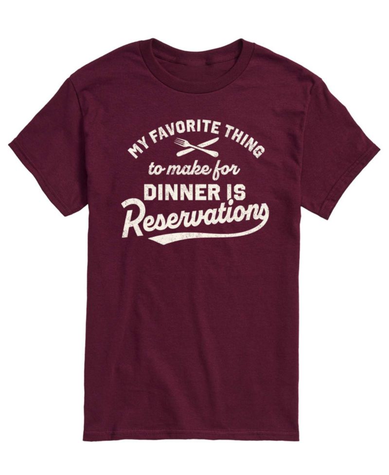 Men's My Favorite Thing Reservations Short-Sleeve Graphic T-Shirt