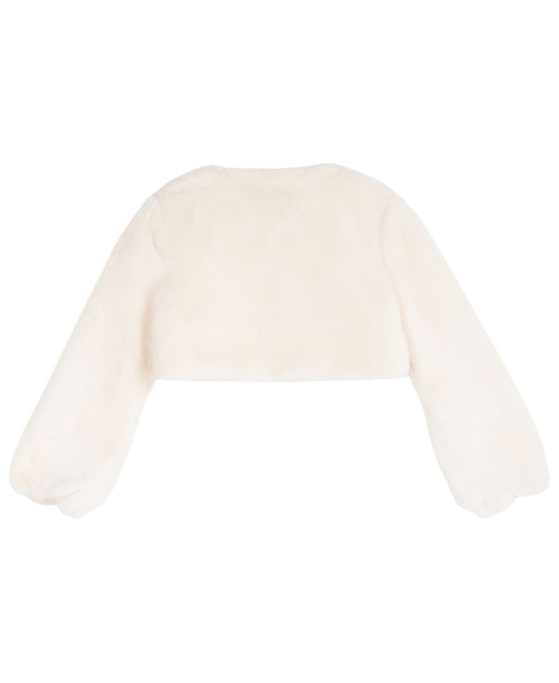 Girls' 7-16 Rhinestone Long-Sleeve Bolero