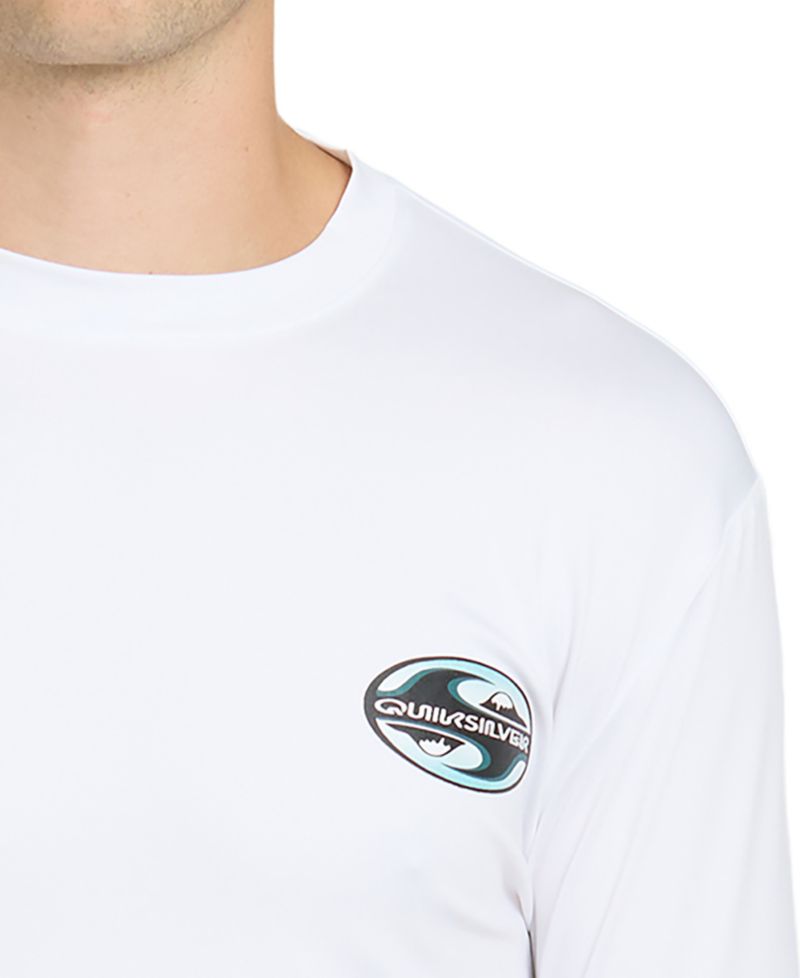 Men's Graphic Long-Sleeve Swim T-Shirt