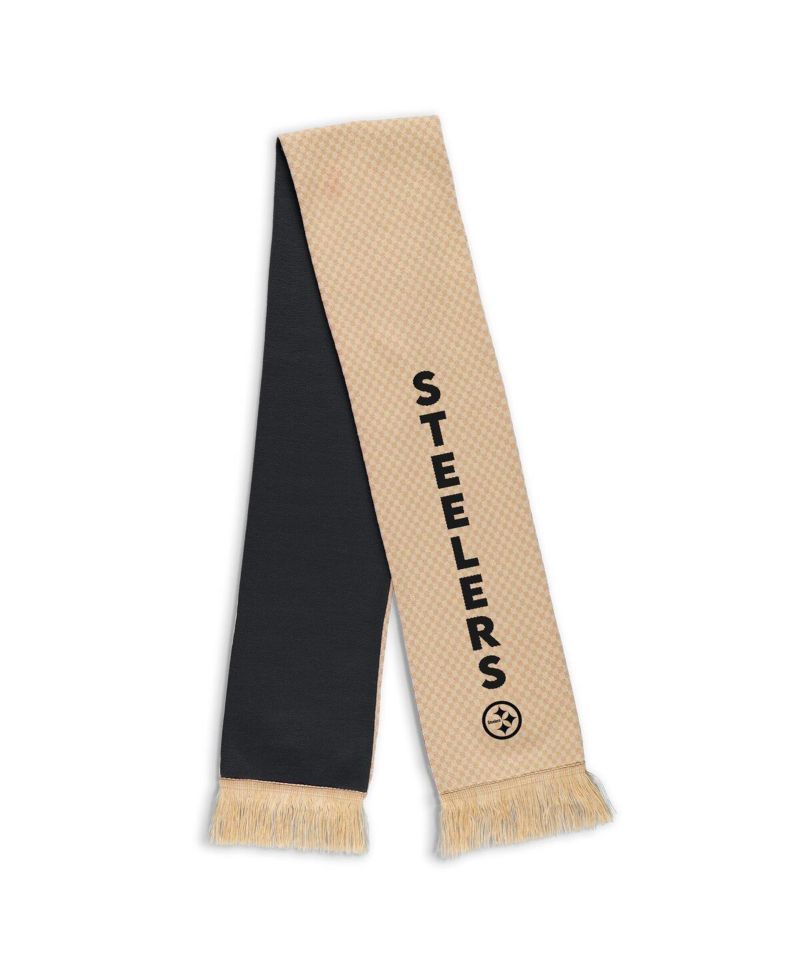 Women's Pittsburgh Steelers Tonal Microcheck Scarf Glove Set