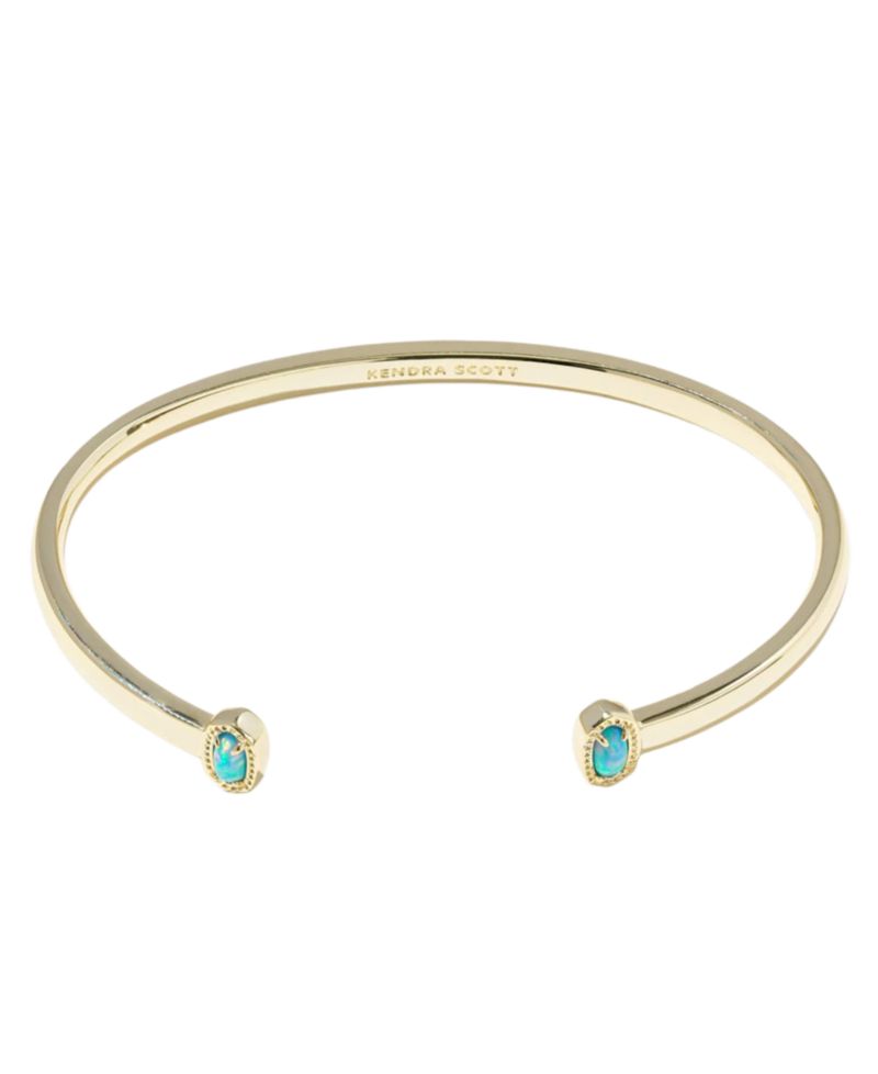 14k Gold-Plated Mini Elton Cuff Bracelet