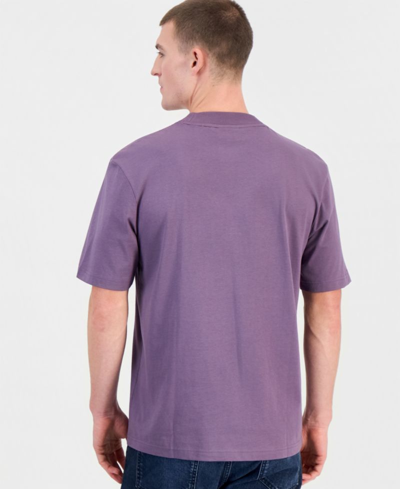 Men's Nieros Logo Badge Crewneck T-Shirt