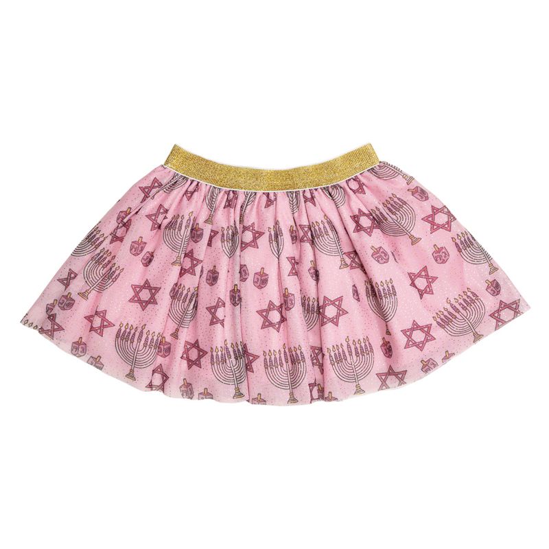 Girls 2Y - 10Y Hanukkah Blush Tutu Skirt