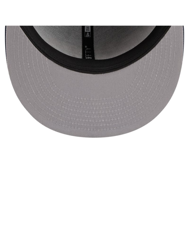 Men's Navy New England Patriots Core Team Script 9FIFTY Snapback Hat