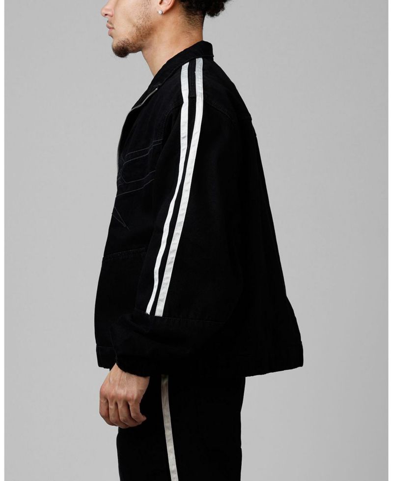 Men's Track Star Denim Jacket