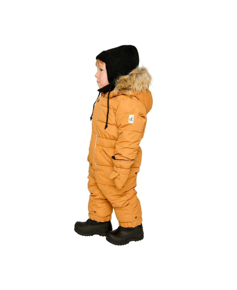 Baby Unisex 6M TO 24M Original One Piece Puffy Snowsuit with Removable Mittens and Boots Sugar