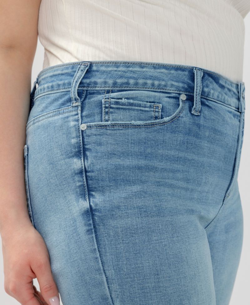 Plus Size Elyse Mid-Rise Bootcut Jeans