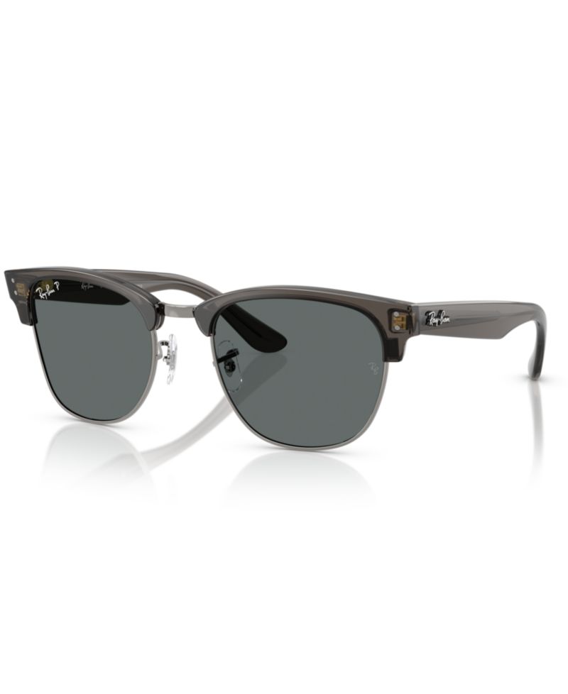 Unisex Clubmaster Reverse Polarized Sunglasses, RBR0504S