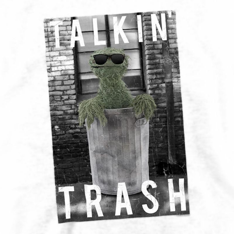 Men's Talkin Trash Graphic Crewneck Sweatshirt
