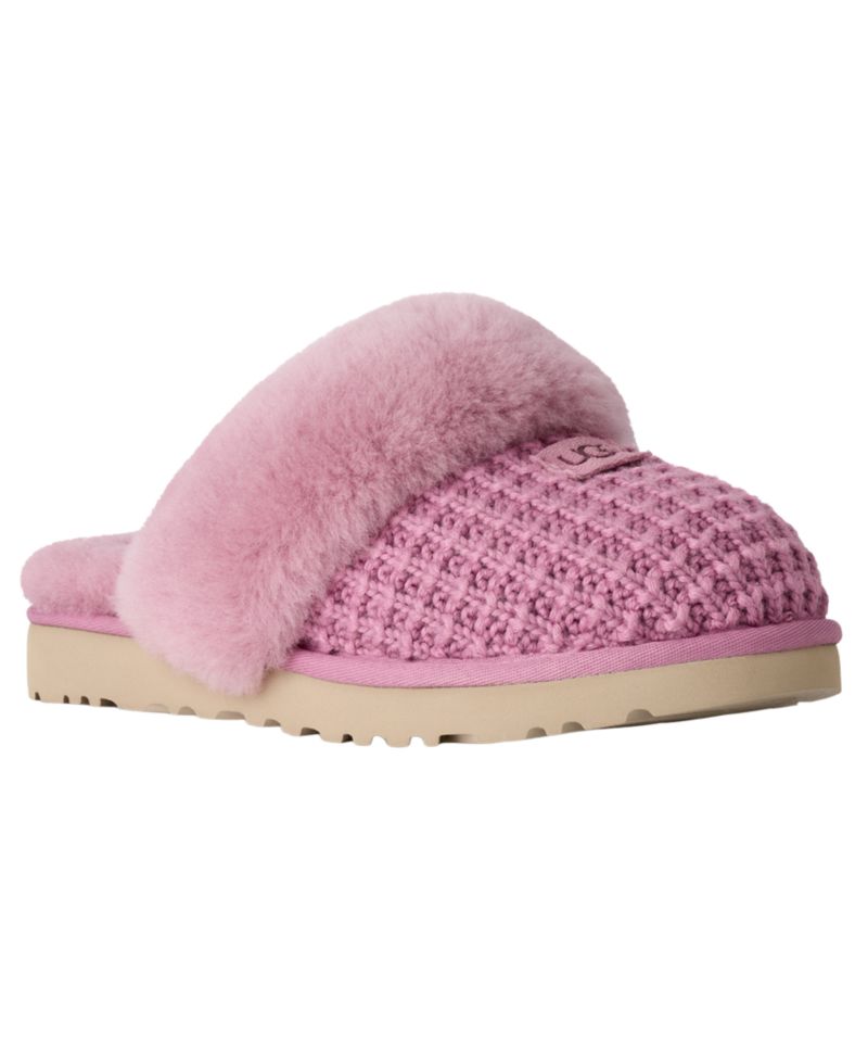 Women's Cozy Faux-Shearling Round Toe Slippers