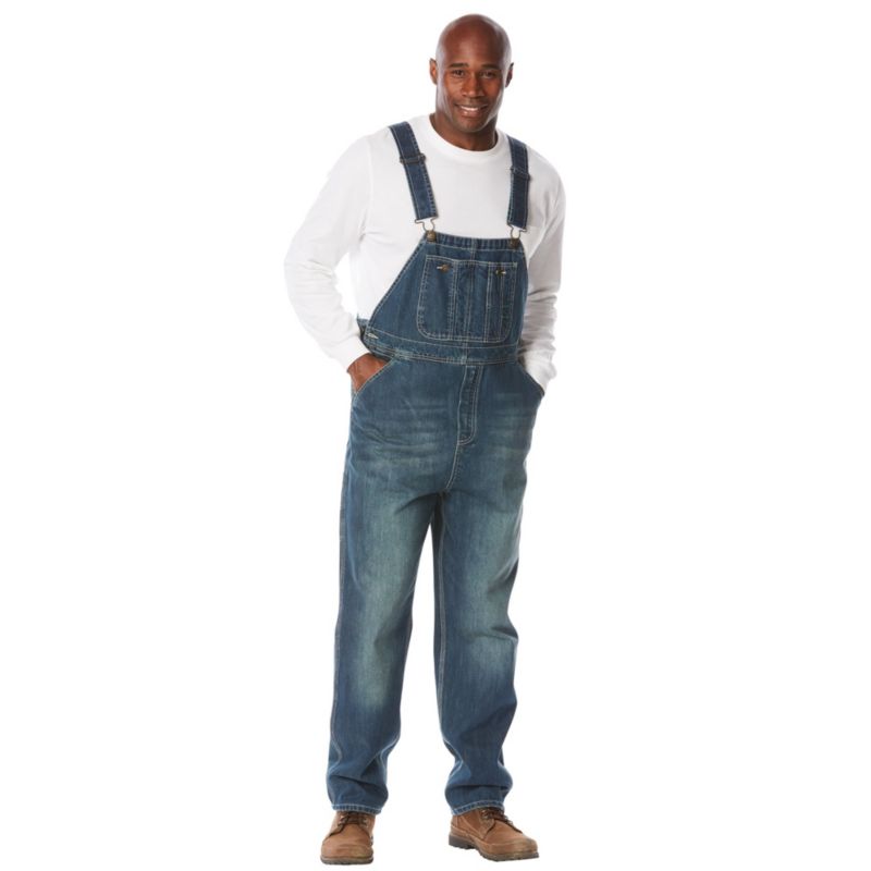Men's by KingSize by KingSize Denim Overalls