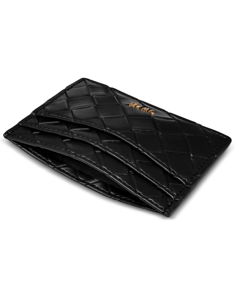 Woven Textured Card Holder