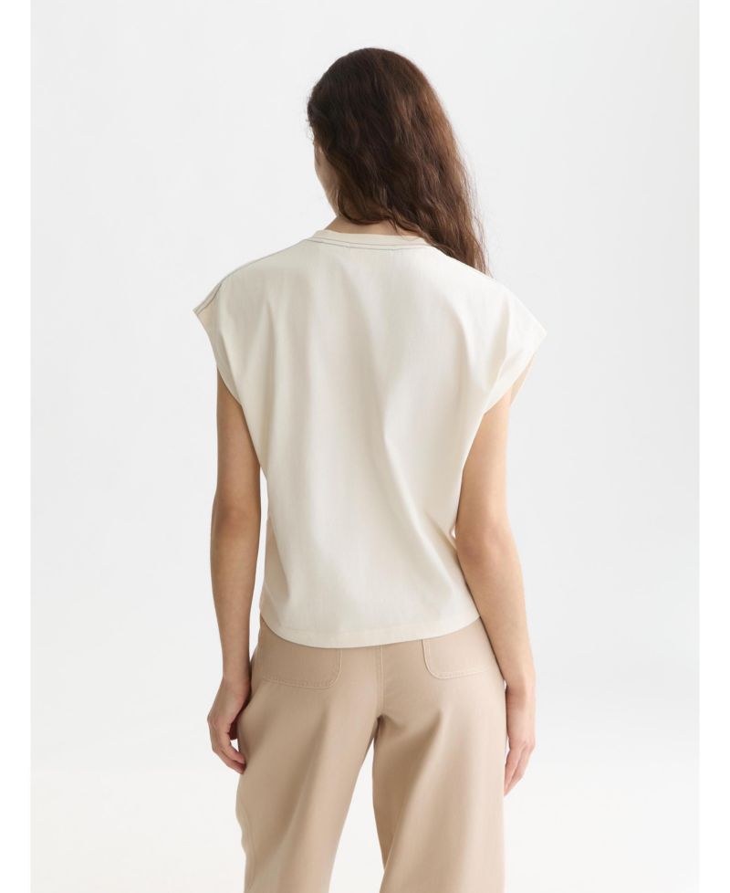 Women's Twisted Neckline Tops and Tees