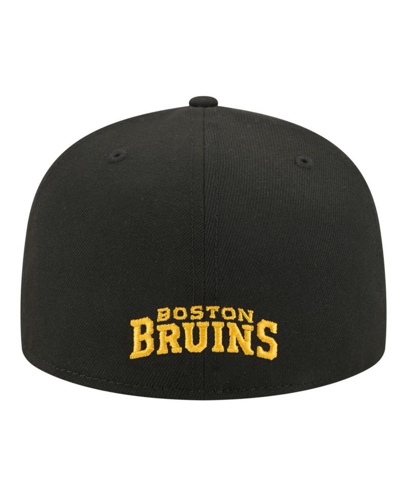 Men's Black Boston Bruins Zamboni 59FIFTY Fitted Hat