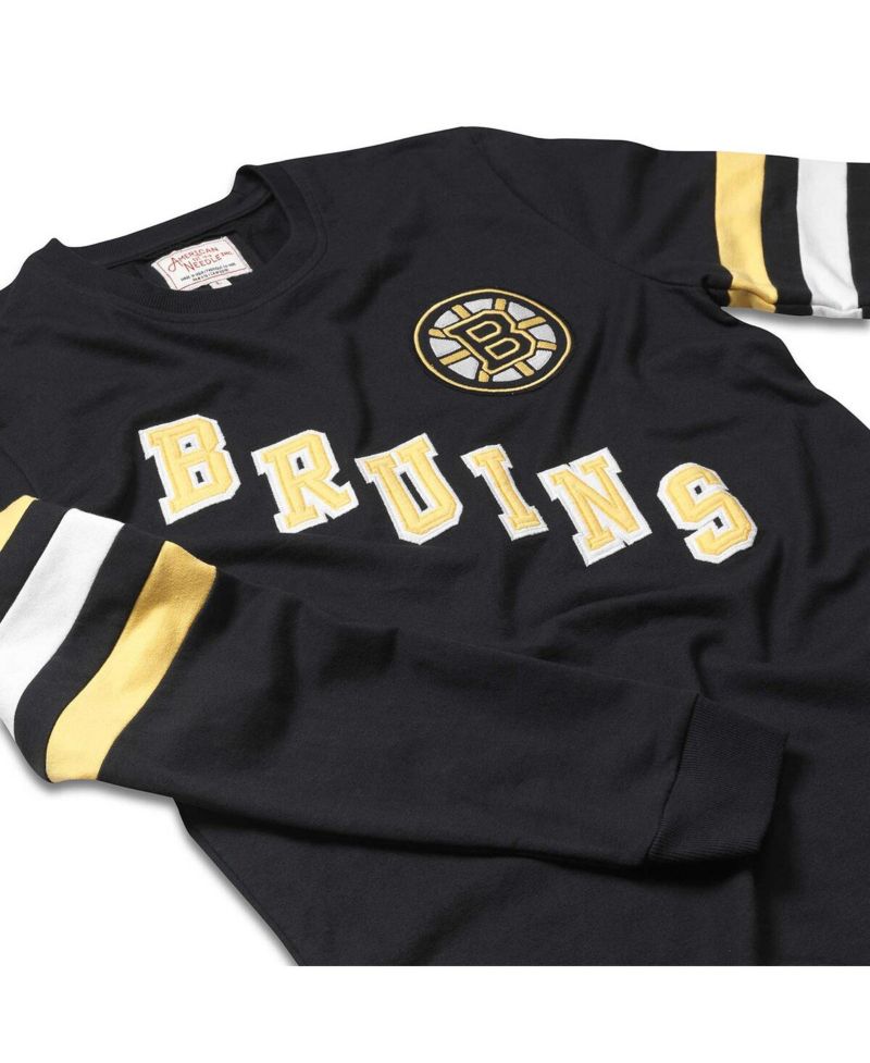 Men's Black Boston Bruins Sudbury Long Sleeve T-Shirt