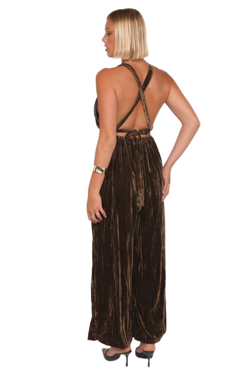 Women's Melody Velvet Jumpsuit