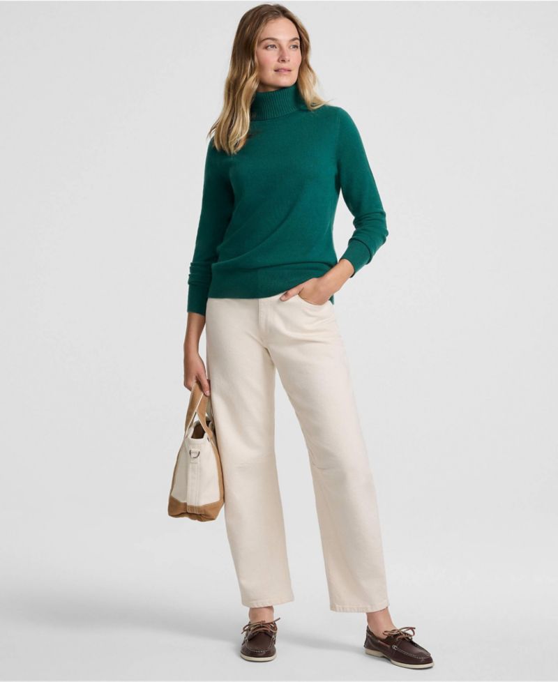 Women's Cashmere Turtleneck Sweater