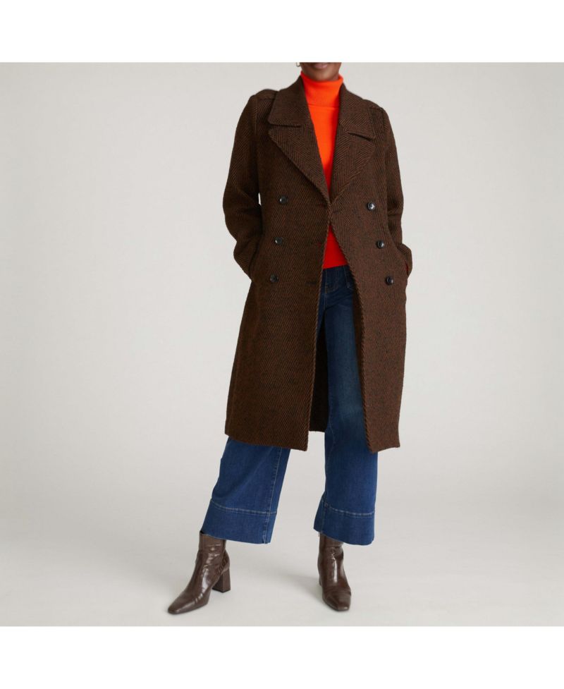 Plus Size Callaghan Wool Coat