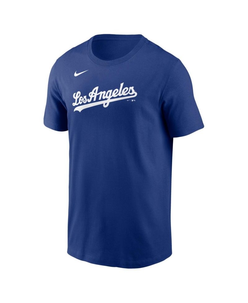 Men's Royal Los Angeles Dodgers Alternate Wordmark T-Shirt