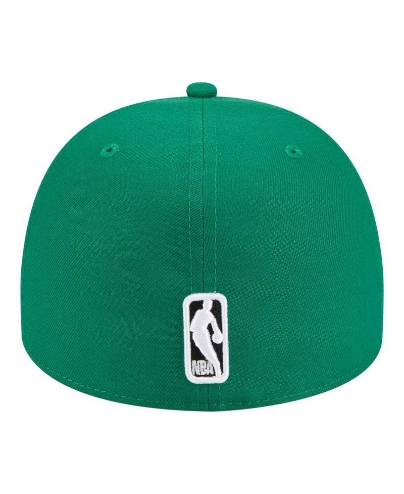 Men's Kelly Green Boston Celtics Injection Cartoon Logo A-Frame 59FIFTY Fitted Hat