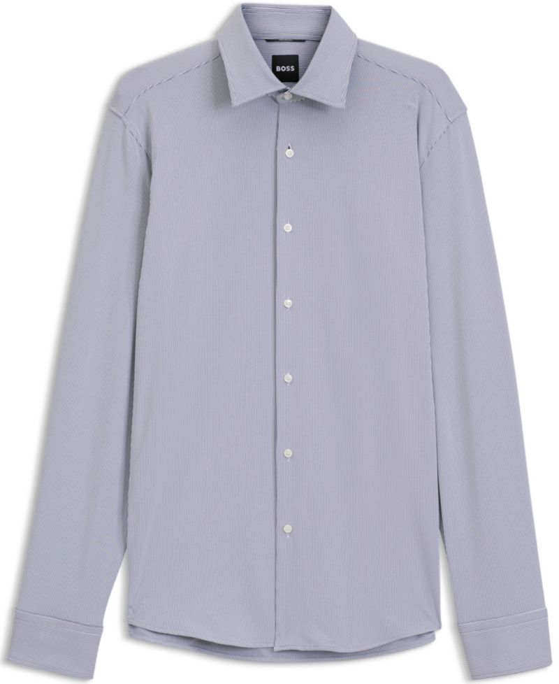 BOSS by Men's Stretch Jersey Regular-Fit Dress Shirt