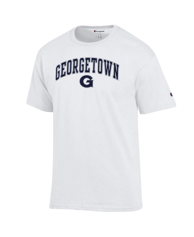 Men's Navy Georgetown Hoyas Arch Over Logo T-Shirt