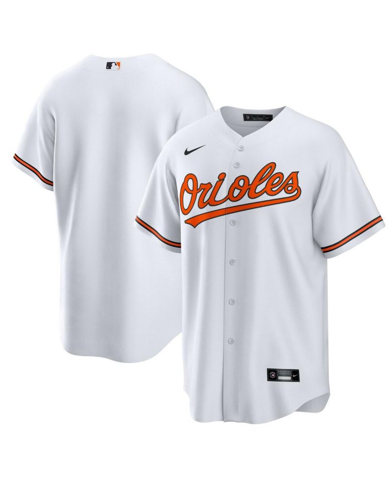Men's White Baltimore Orioles Home Big & Tall Replica Jersey
