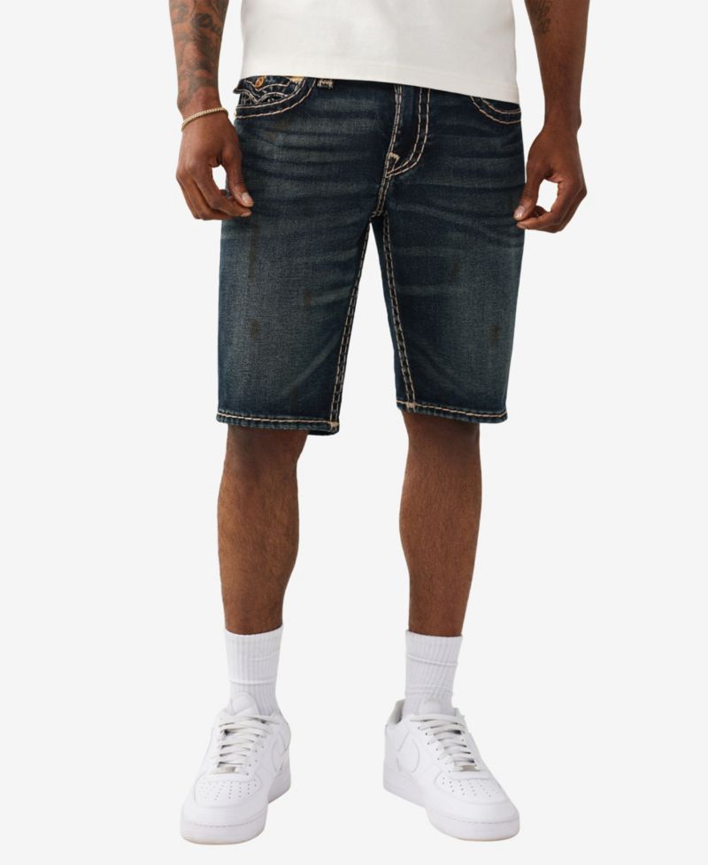 Men's Straight-Fit Denim Shorts