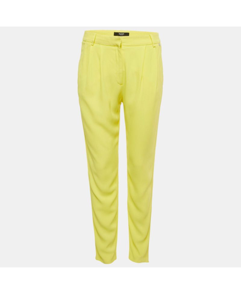 Women's Pre-Owned Versus Versace Crepe Pleated Trousers