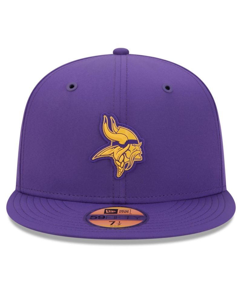 Men's Purple Minnesota Vikings 2026 Sideline 59FIFTY Fitted Hat