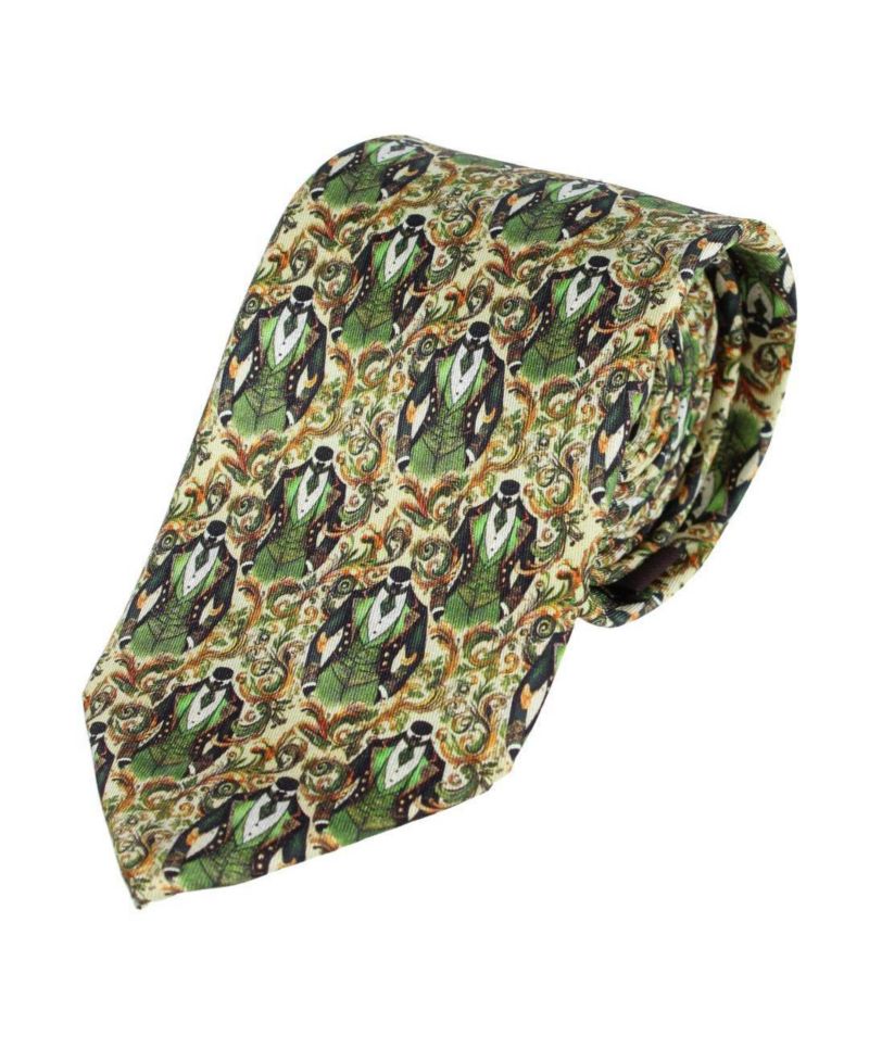 Men's Shall We Dance Silk Novelty Necktie