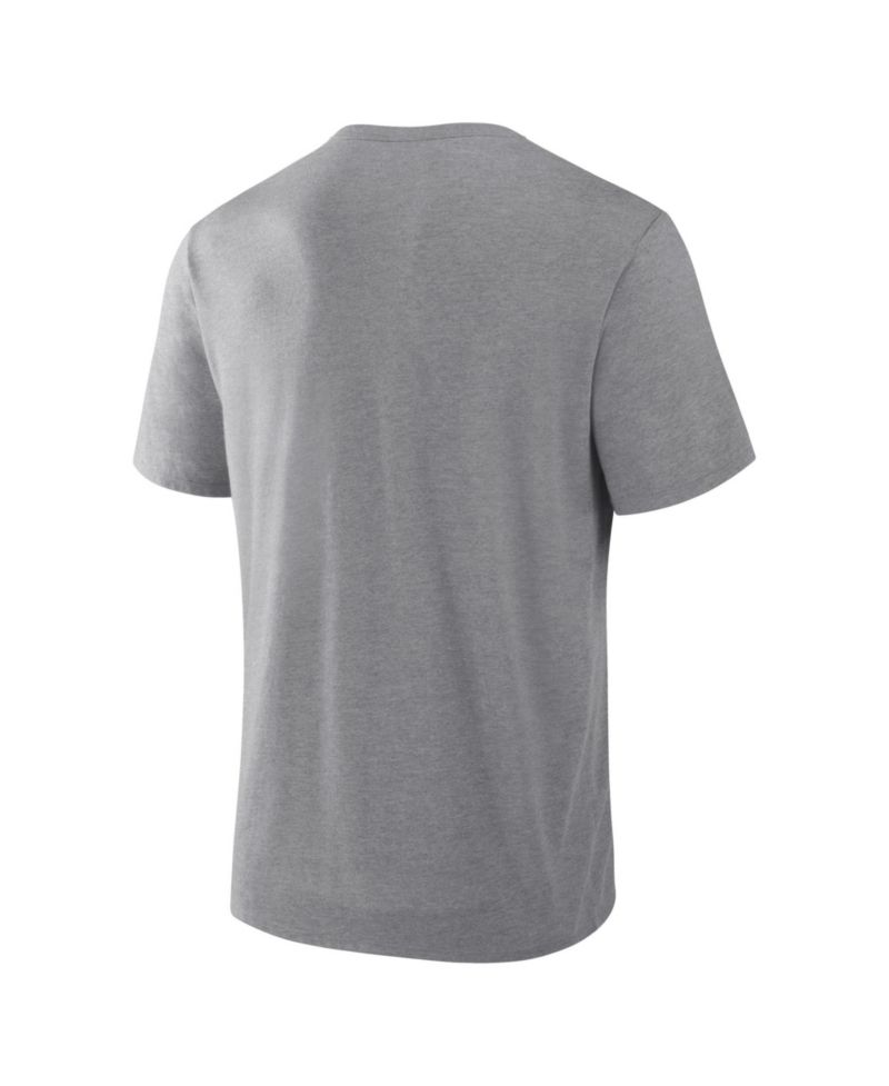 Men's New Orleans Saints Vintage Heritage Tribute Tri-Blend T-Shirt